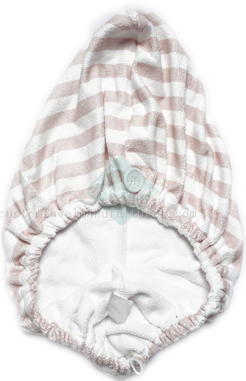 China Bulk Custom super fast hair drying towel head wrap Factory wholesale Bespoke Hair Dry Towels Gifts Producer